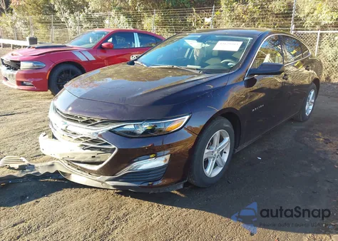 2021 Chevrolet Malibu Fwd Ls из США, поврежденный, VIN 1G1ZB5ST0MF040807